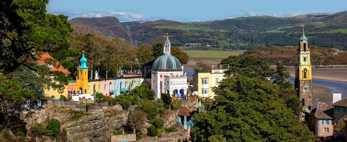 Towns in North Wales: Portmeirion 
