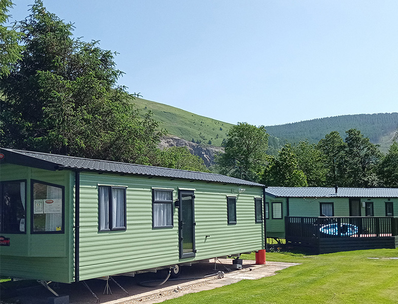 Static caravans for sale in North Wales